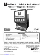 Cecilware Radiance 5 Technical & Service Manual