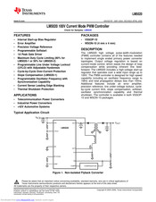 Texas Instruments LM5020 Manual