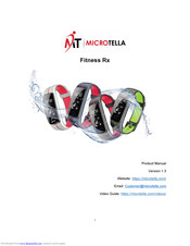 Microtella Fitness Rx Product Manual