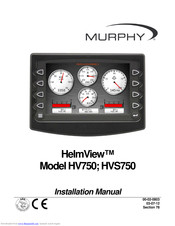 Murphy HelmView HVS750 Installation Manual