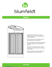 Blumfeldt 10032458 Manual
