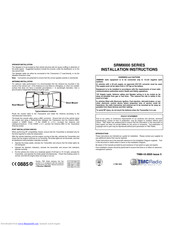 TMC Radio SRM 9000 Series Installation Instructions
