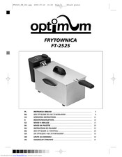 Optimum FT-2525 Operating Instructions Manual