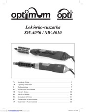 Optimum SW-4010 Operating Instructions Manual