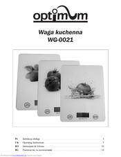 Optimum WG-0021 Operating Instructions Manual