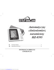 Optimum HZ-8595 Operating Instructions Manual