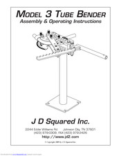 JD Squared 3 Assembly & Operating Instructions