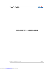 Shijiazhuang Suin Instruments Co., Ltd SA5041 User Manual