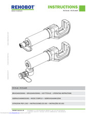 REHOBOT PC75-40R Operating Instructions Manual
