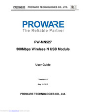 Proware PW-MN527 User Manual