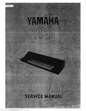Yamaha CS-30 Service Manual