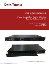 Data-Tronix DT-IPTV-QAM-ASI-4HC User Manual