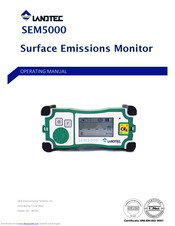 LANDTEC SEM5000 Operating Manual