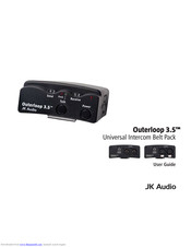JK Audio Outerloop 3.5 User Manual
