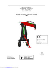 Metal-Fach T466 Original Instructions Manual