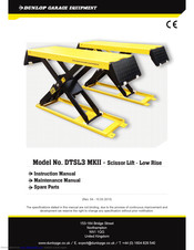 Dunlop DTSL3 MK2 Instruction Manual