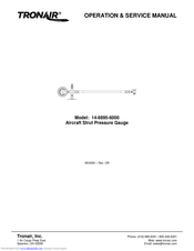 Tronair 14-6895-6000 Operation & Service Manual