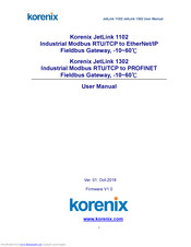 Korenix JetLink 1102 User Manual