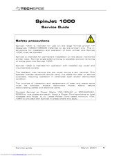 Techsage SpinJet 1000 Service Manual