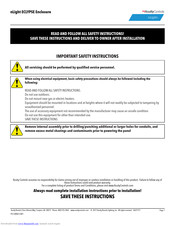 Acuity Controls nLight ECLYPSE Safety Instructions
