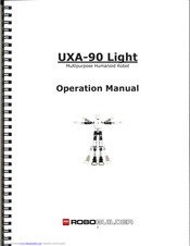 RoboBuilder UXA-90 Light Operation Manual