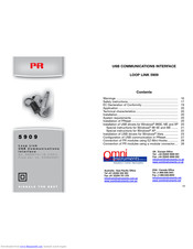 PR electronics Loop Link 5909 Manual