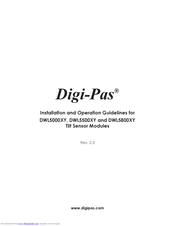 Digi-Pas DWL5800XY Installation And Operation Manuallines