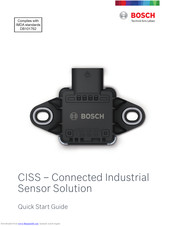 Bosch CISS Quick Start Manual