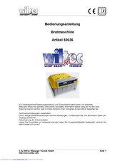WilTec 50036 User Manual