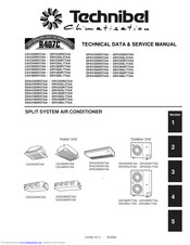 Technibel GRV250L5TAA Technical Data & Service Manual