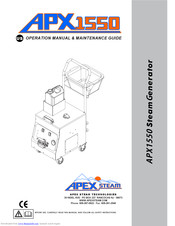 Apex Digital APX1550 Operation Manual