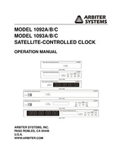 Arbiter Systems 1092A Operation Manual