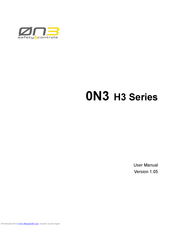 0N3 H3 series User Manual