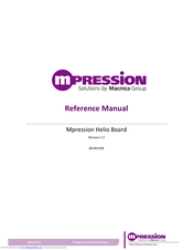 Mpression Helio Board Reference Manual
