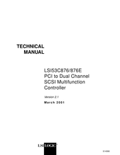LSI LSI53C876E Technical Manual