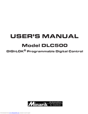 Minarik DLC500 User Manual