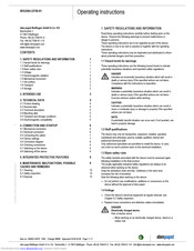 ebm-papst M3G084-GF08-81 Operating Instructions Manual