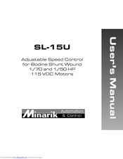 Minarik SL-15U User Manual
