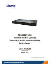 Oring RDS-3086 User Manual