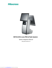 Hisense HK716 Series System Integration Manual