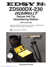 Edsyn Soldapullt ZD500DX-230 Instruction Manual