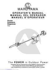 Maruyama P23 Operator's Manual