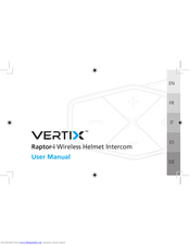 Vertix Raptor-i User Manual