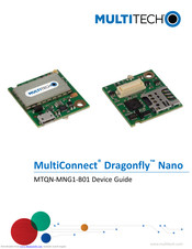 Multitech MultiConnect Dragonfly Nano MTQN-MNG1-B01 Device Manual