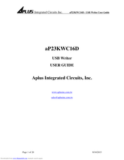 Aplus aP23KWC16D User Manual