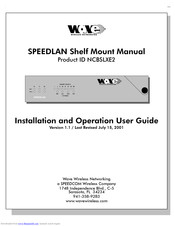 Wave NCBSLXE2 Installation And Operation User Manual