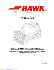 Hawk HFR60F Use And Maintenance Manual