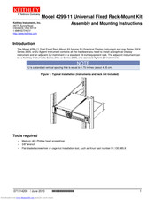 Keithley 4299-11 Assembly And Mounting Instructions