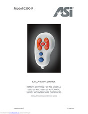 ASI EZFILL 0390-R Installation And Maintenance Manual
