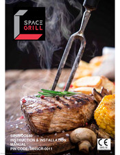 SPACE GRILL SGBBQG640 Instruction & Installation Manual
